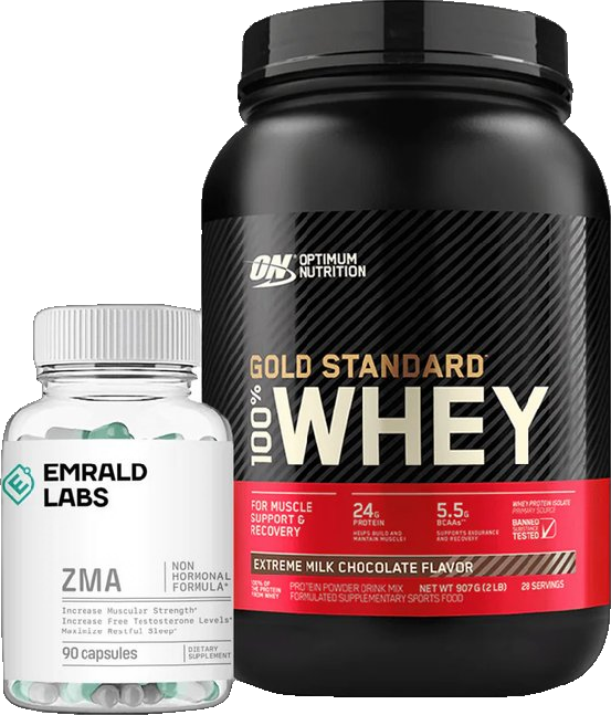 Gold Standard Whey 2lb + ZMA