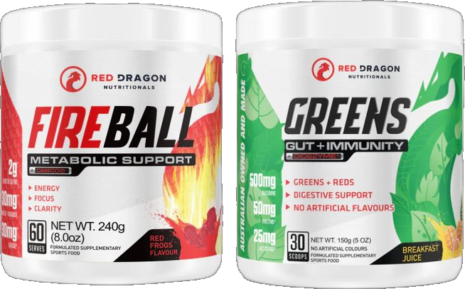 RED DRAGON GREENS & FIREBALL STACK