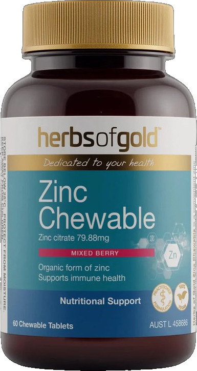 Zinc Chewable by Herbs of Gold