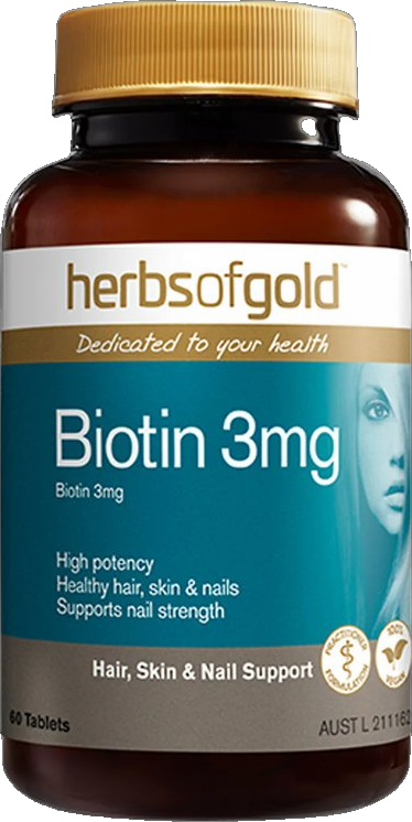 Biotin 3mg by Herbs of Gold