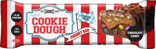 Protein Cookie Dough Chunky Bar Flavoured