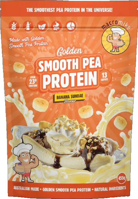 Golden Smooth Pea Protein Flavoured