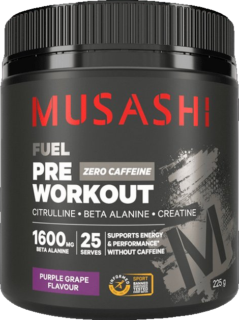 Pre Workout Zero Caffeine Flavoured