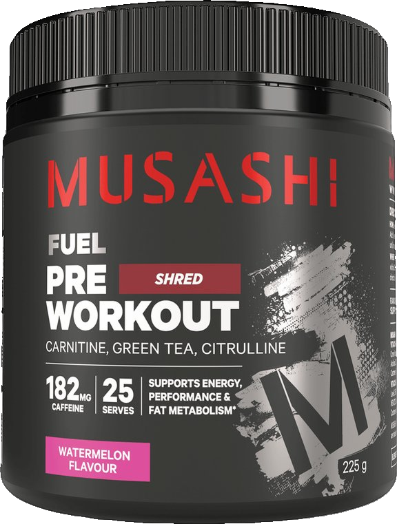 Pre Workout Shred Flavoured