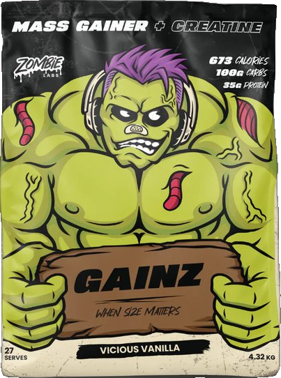 Gainz Wholefood Mass Gainer Flavoured