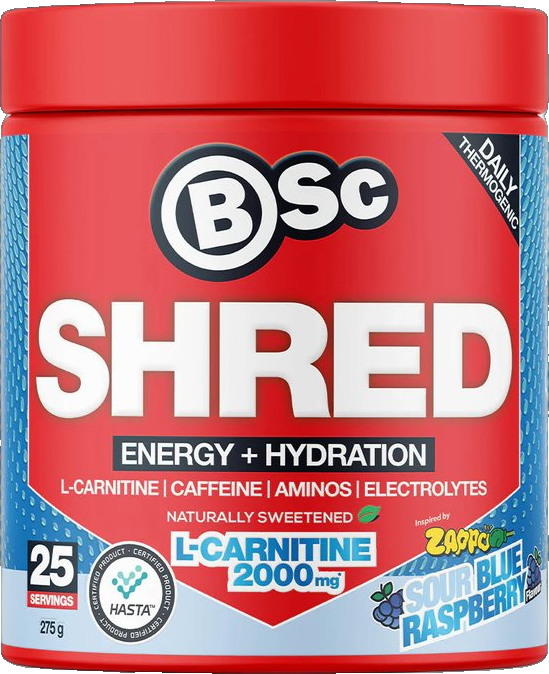 Shred Energy + Hydration by BSC Supplements Flavoured