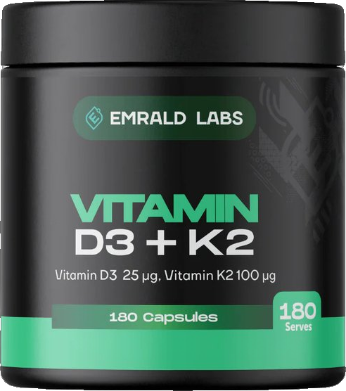 Vitamin D3 + K2 Capsules
