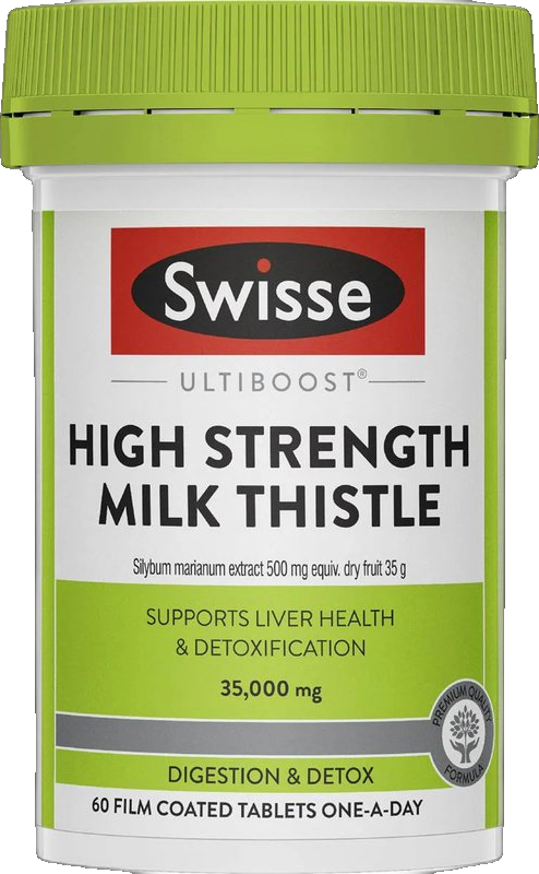 Ultiboost High Strength Milk Thistle Film Coated Tablet