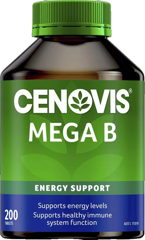 Mega Vitamin B Tablets With B3 B6 B12 + Biotin For Energy