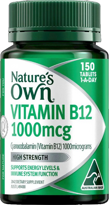 Vitamin B12 Tablets For Energy