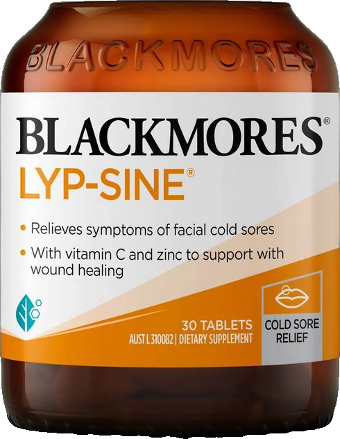 Lyp Sine Cold Sore Relief Vitamin Tablet