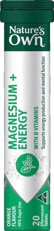 Magnesium + Energy Effervescent With B Vitamins & Caffeine