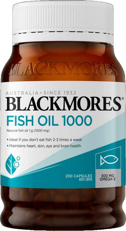 Fish Oil 1000mg Omega-3 Capsule