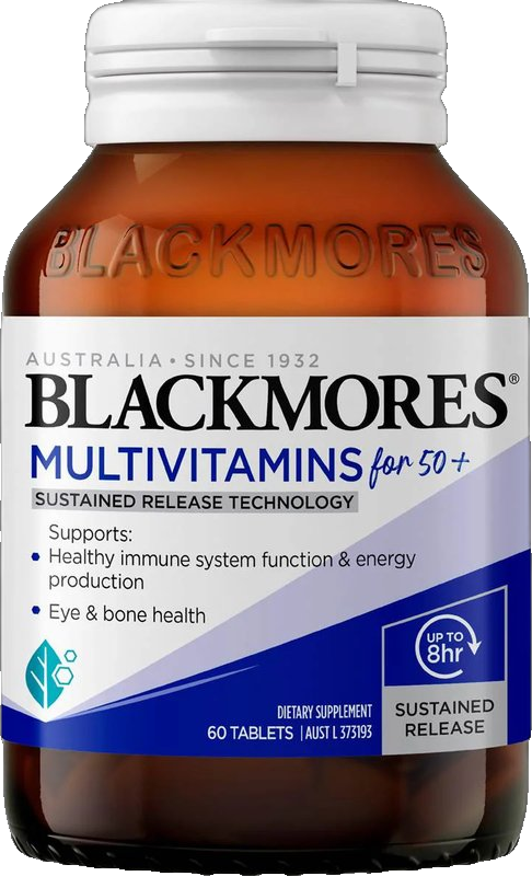 Multivitamins For 50 + Release