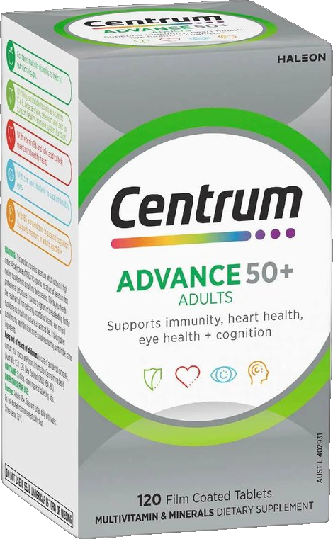 Advance 50 + Daily Multivitamin Tablet