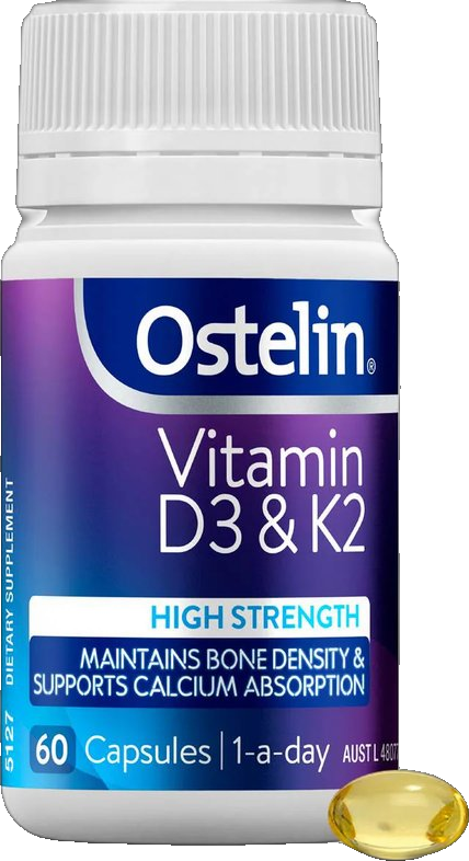 Vitamin D3 & K2 High Strength