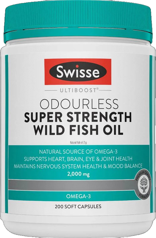 Ultiboost Odourless Super Strength Wild Fish Oil