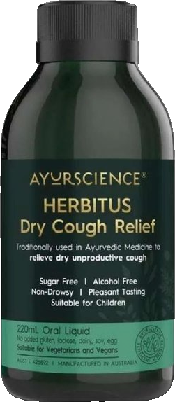 Herbitus Dry Cough Syrup Liquid