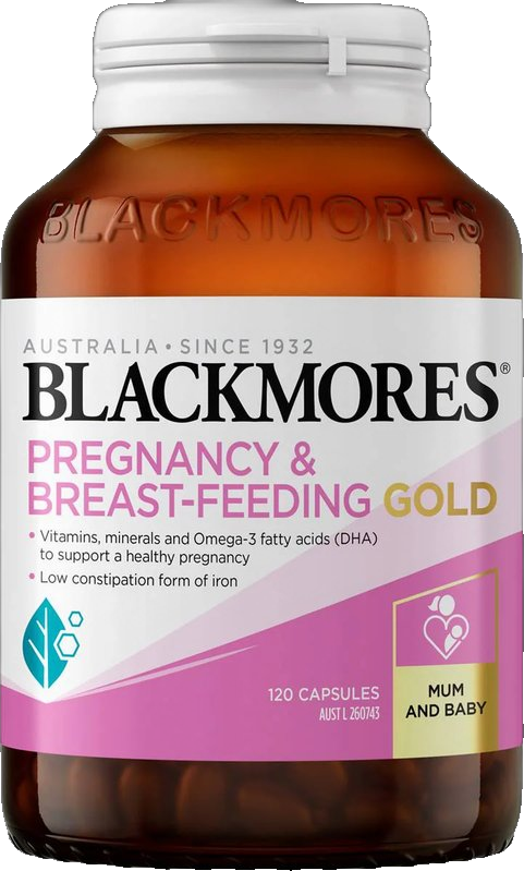 Pregnancy & Breastfeeding Gold Vitamin Capsule