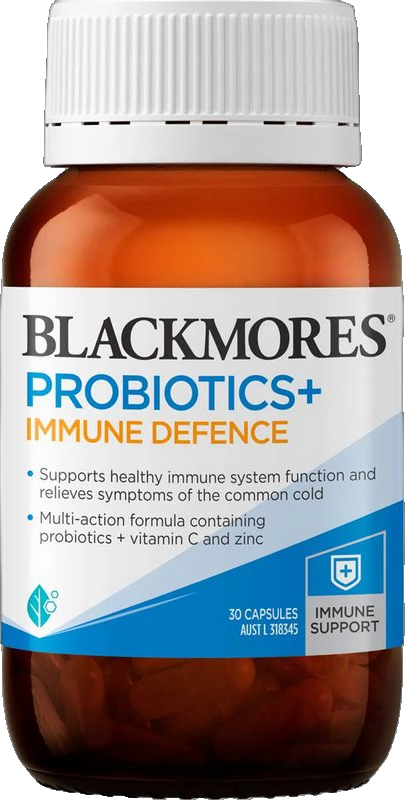 Probiotics + Immune Defence Gut Health Vitamin Capsule