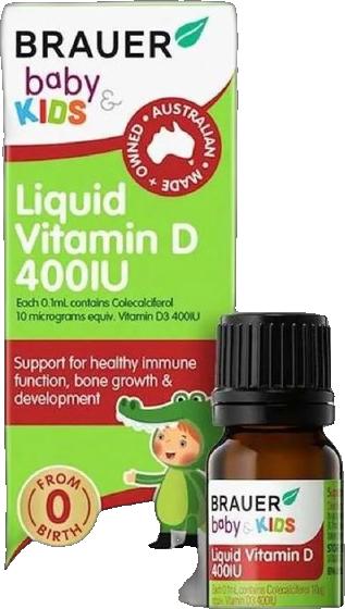 Baby & Kids Liquid Vitamin D 400IU