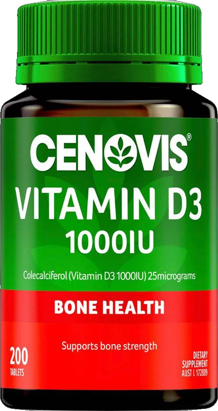 Vitamin D 1000IU Tablets D3 For Bone Health