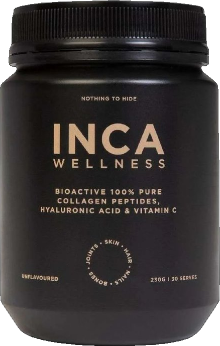 Inca Organics Bioactive Collagen Peptides + Hyaluronic Acid + Vitamin C