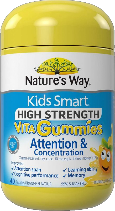 Kids Smart Vita Gummies Attention & Concentration
