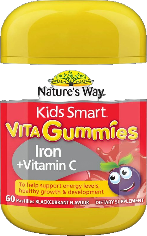 Kids Smart Vita Gummies Iron + Vitamin C