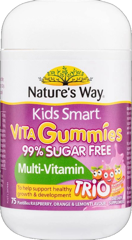 Kids Smart Vita-Gummies Sugar Free Multi Trio