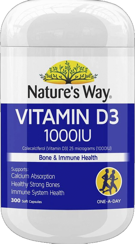 Vitamin D3 1000IU Soft Capsule