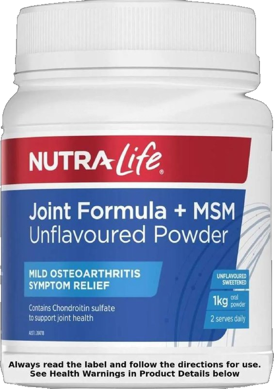 Nutra-Life Joint Formula + Msm Powder