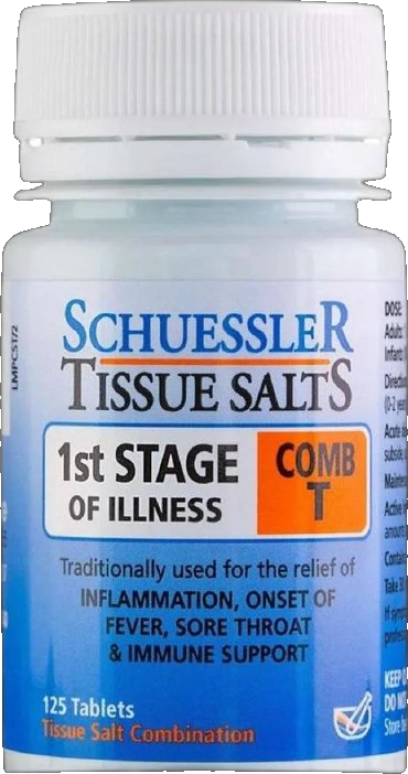 Comb T 1st Stage of Illness