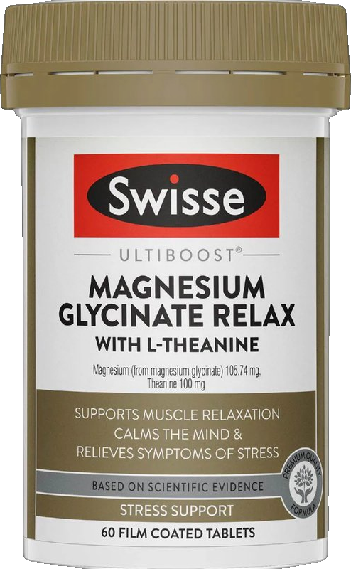 Ultiboost Magnesium Glycinate Relax L-Theanine Tablet
