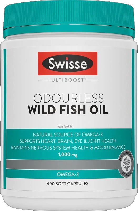 Ultiboost Odourless Wild Fish Oil Capsule