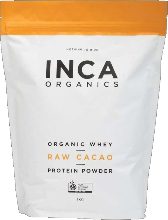 Inca Organics Organic Whey Raw Cacao Protein Powder