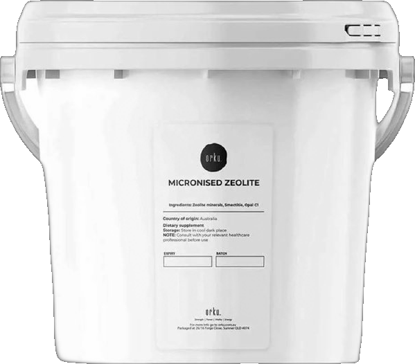 Ultrafine Micronised Zeolite Powder Tub Natural Clinoptilolite Mineral