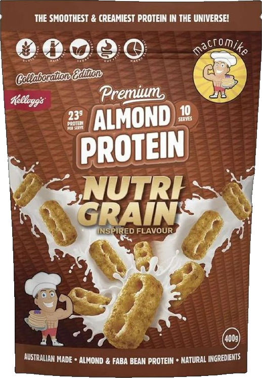Macro Mike Almond Protein Nutri-Grain Inspired