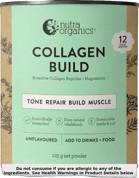 Nutra Organics Collagen Build Powder