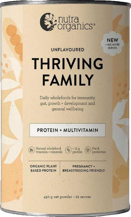 Nutra Organics Thriving Family Protein Powder