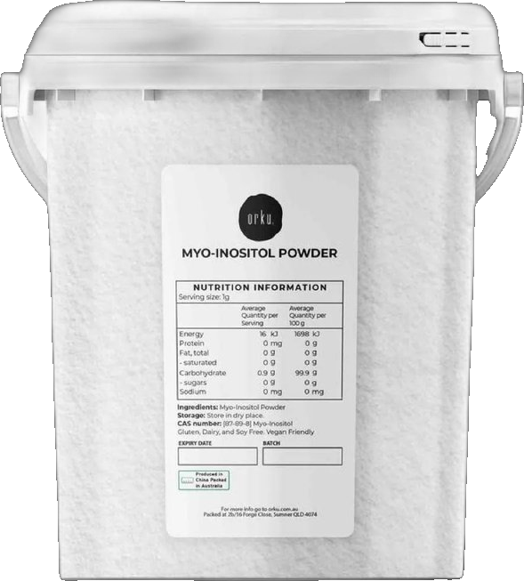 Myo Inositol Powder Tub - USP Grade High Purity