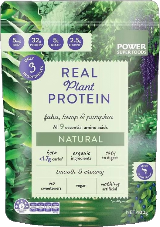 Power Super Foods Real Plant Protein
