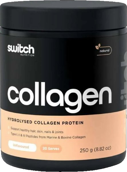 Switch Nutrition Collagen Hydrolysed Collagen Protein Unflavoured