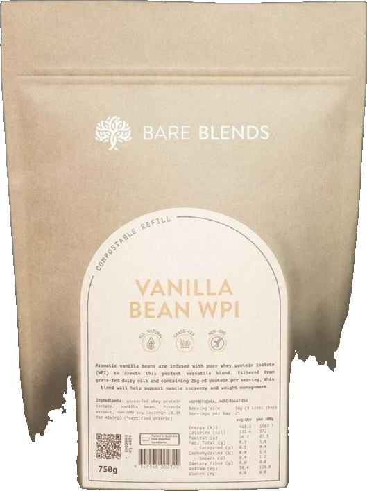Bare Blends WPI Protein Powder Flavoured