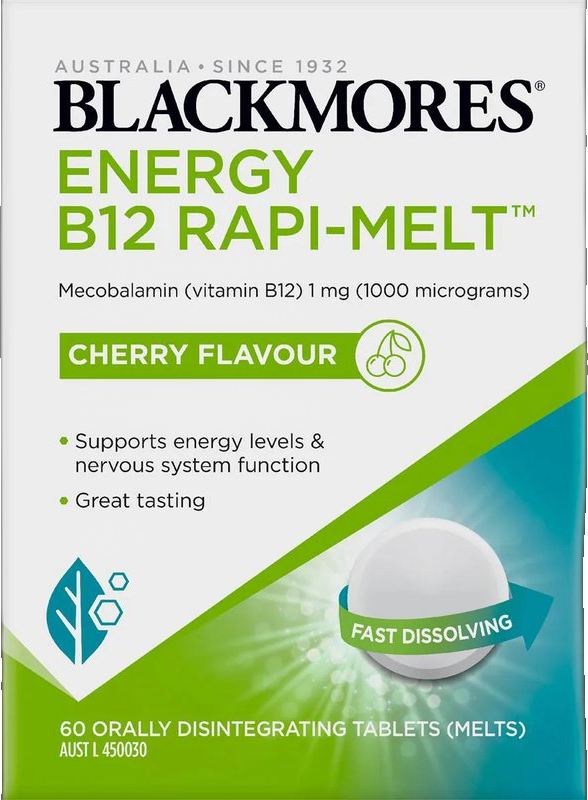 Energy B12 Rapi Melt Flavoured