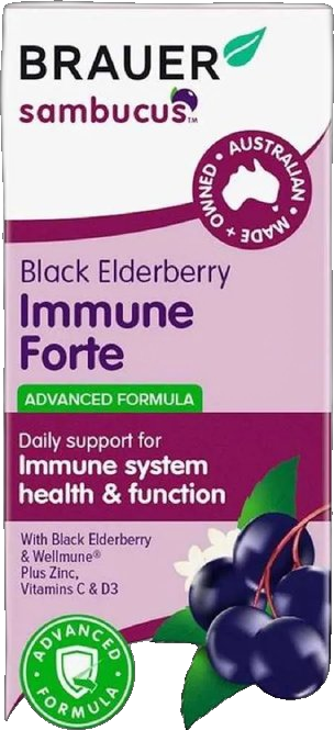 Sambucus Black Elderberry Adult Immune Forte Liquid Flavoured