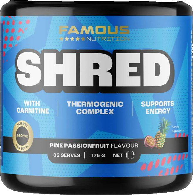 Famous Nutrition Sport Shred + Carnitine Thermogenic Pine Passion