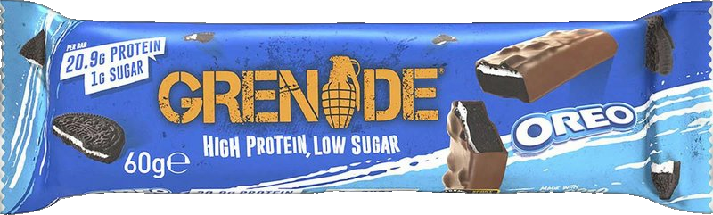 Grenade Oreo Milk Chocolate Protein Bar Flavoured