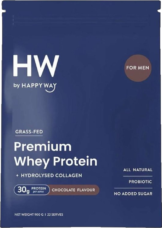 Happy Way Men's Whey Protein Powder Flavoured