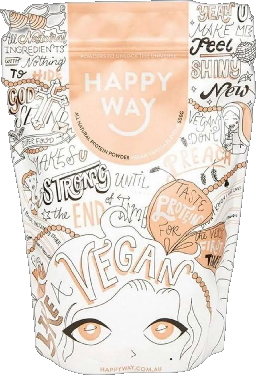 Happy Way Pea Protein Powder Flavoured